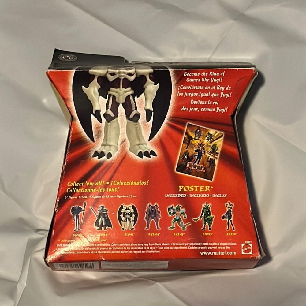Yu-Gi-Oh! Vintage Summoned Skull Action Figure with Poster - Picture 3 of 3